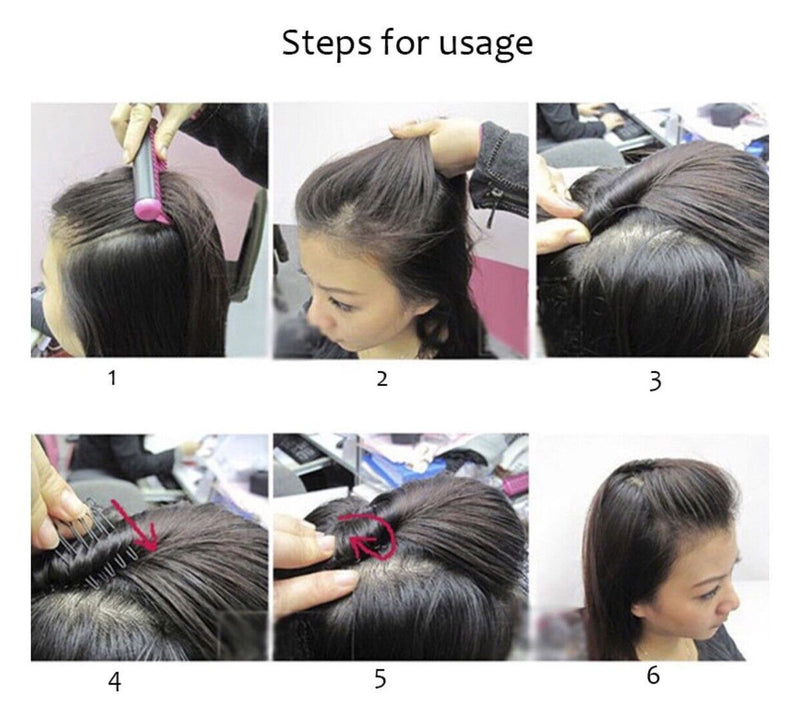 1 x Hair Pin U Shape Wavy Comb Clips Bobby Pins Mini Holder Styling Bangs K0T7