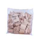 50pcs Woodworking Square Balsa Wood Stick Unfinished Wooden Dowel Rods Block