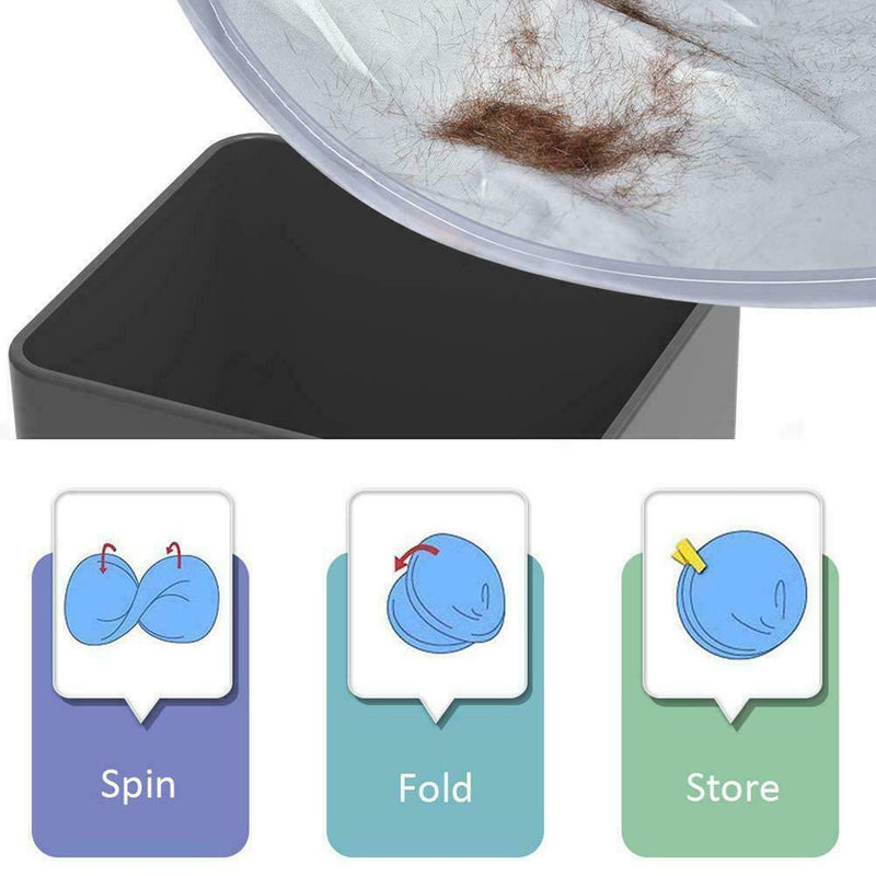 Hair Cutting Cloak Umbrella Hairdressing Cape Catcher Family Cover F8J0 R1F8