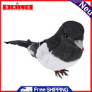 Artificial Magpies Foam Bird Props DIY Party Crafts Ornament Home Decor