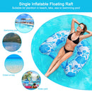 Swimming Pool Float Chair Floating Pool Chair Lounger Recliner for Adults Newly