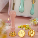 DIY Wax Seal Box Kit Sealing Beads Retro Wax Envelope Wedding Packaging Gifts