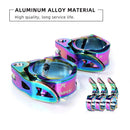 MTB Bike Seatpost Clamp Aluminum Alloy Road Bicycle Seat Tube Clip (34.9mm)