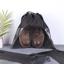 8 Pack Handbag Storage Organizer Purse Clear Dust Cover Bag Drawstring 4 Si