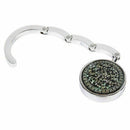 Portable Foldable Folding Table Purse Bag Hook Hanger Home I8N6 Handbag O9L8