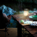 Outdoor LED Lantern Solar Hiking Camping Lamp Portable Light Atmosphere Light