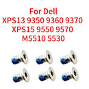 10x Back Cover Screws for Dell XPS13 9350 9360 9370 XPS15 9550 9570 M5510 M5530