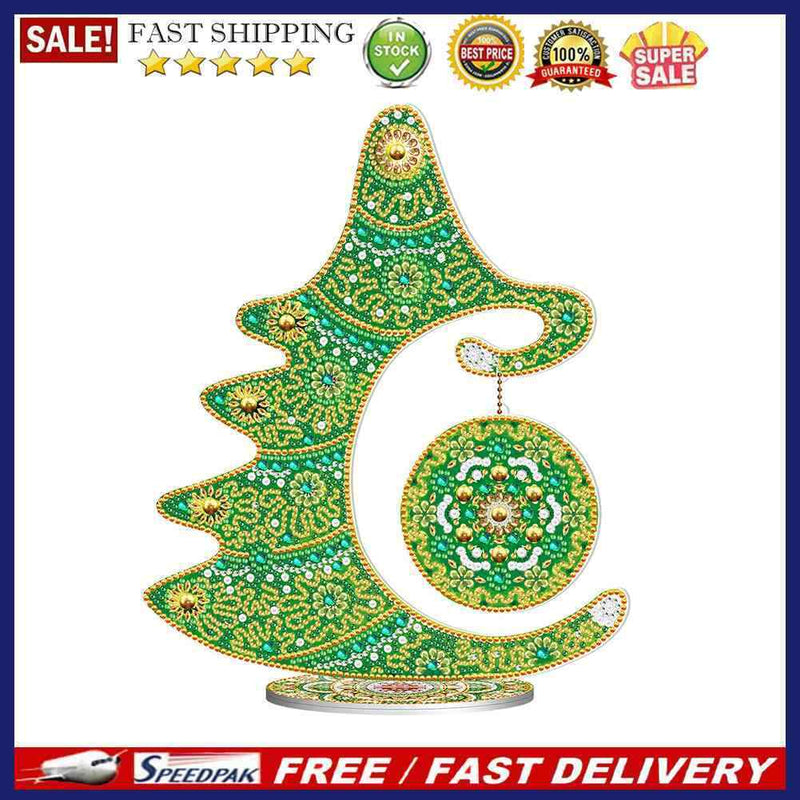DIY Diamond Painting Crystal Special-Shaped Christmas Home Table Desk Decor