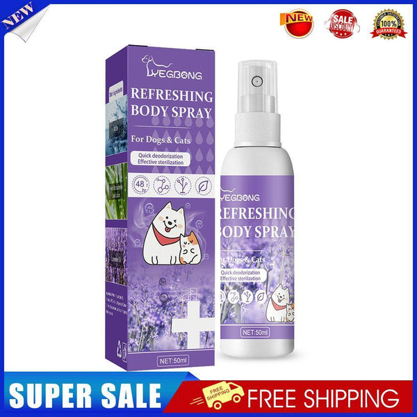 Lavender Oil Dog Deodorizer Spray for Cats Deodorizing Perfume Remove Odor