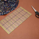 Sewing Craft Feet Tailor Yardstick Patchwork Garment Design Cutting Ruler