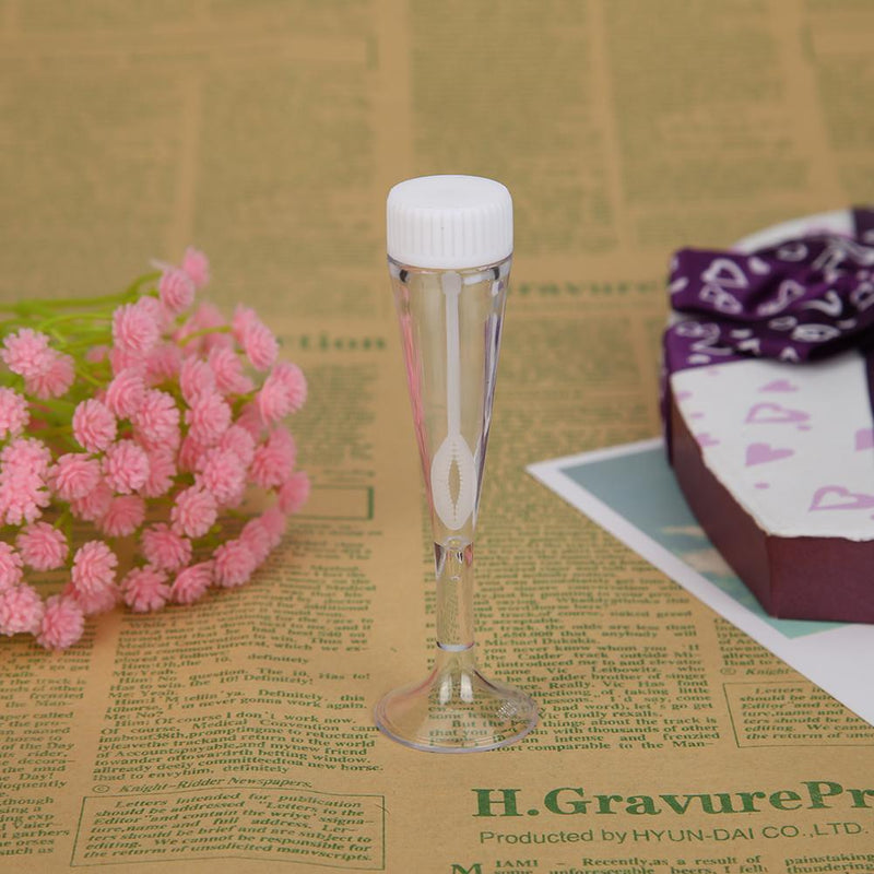 Shower Bubbles Maker Empty Bubble Soap Bottles Wedding Party Decor (Goblet)