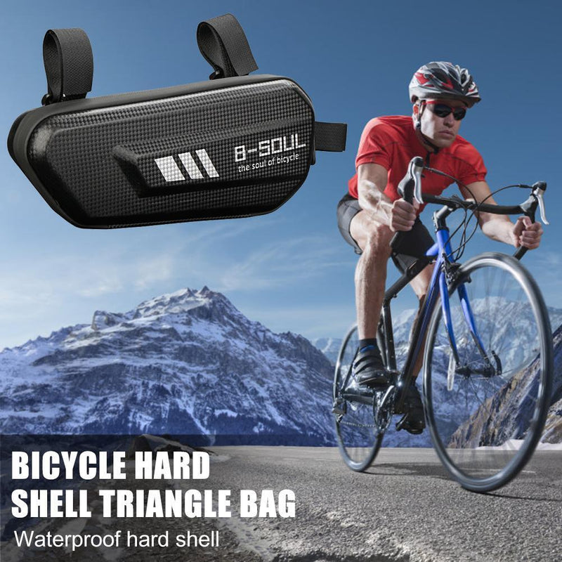 Waterproof Mountain Road Bike MTB Top Bag B-SOUL Bike Hard Shell Triangle