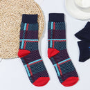 Funny Matching Colorful Casual Dress Winter Socks Men's Socks Combed Cotton