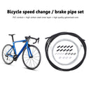 MEROCA Mountain Road Bike Cable Bicycle Brake Inner Wire Tips (Shift Black)