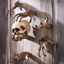 Art Sculptures Halloween Witch Arm Wall Hanging The Witchs Hand Devil Claws