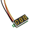 0.28in Mini DC 0- 100V 3-Wire Voltmeter LED Display Digital Panel Meter (3)