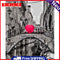 Painting By Numbers DIY Heart Bridge Canvas Oil Art Picture Home Wall Decor Kit