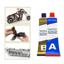 2pcs A+B Waterproof Resistance High Temperature Super Glue Metallic Iron Seal