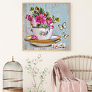 5D DIY Diamond Embroidery Painting Flowers Full Drill Mosaic Cross Stitch Newly
