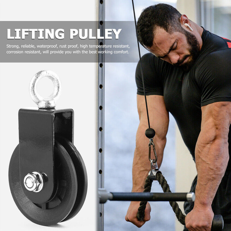 Stainless Steel Lifting Pulley Workout Bearing Heavy Fitness Workout Equipment
