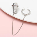 Simple Design Party Fashion Nail Ring Nail Cover for Women Finger Nail Rings