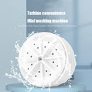 USB Powered Mini Washer Spinning Rotating Turbo Washer Portable for Travel Home
