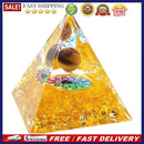 Ogan Pyramid Handmade Crushed Stone Energy Tower Pyramid Jewelry (A)