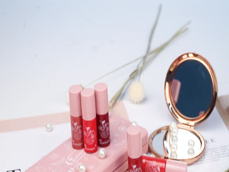 10pcs/set Pearlescent Lip Gloss Liquid Lip Glaze Moisturizing CA T2H5