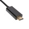 1.8m HDMI Cable DisplayPort Male HDMI Male 1080p Video Converter - ADA