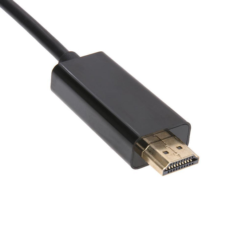 1.8m HDMI Cable DisplayPort Male HDMI Male 1080p Video Converter - ADA