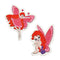 #A 2pcs DIY Refrigerator Magnet Diamond Drawing Full Round Drill Cartoon Decor