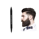 2 in 1 Beard Filling Pen Double Head with Brush Durable Male Styling Tools Newly