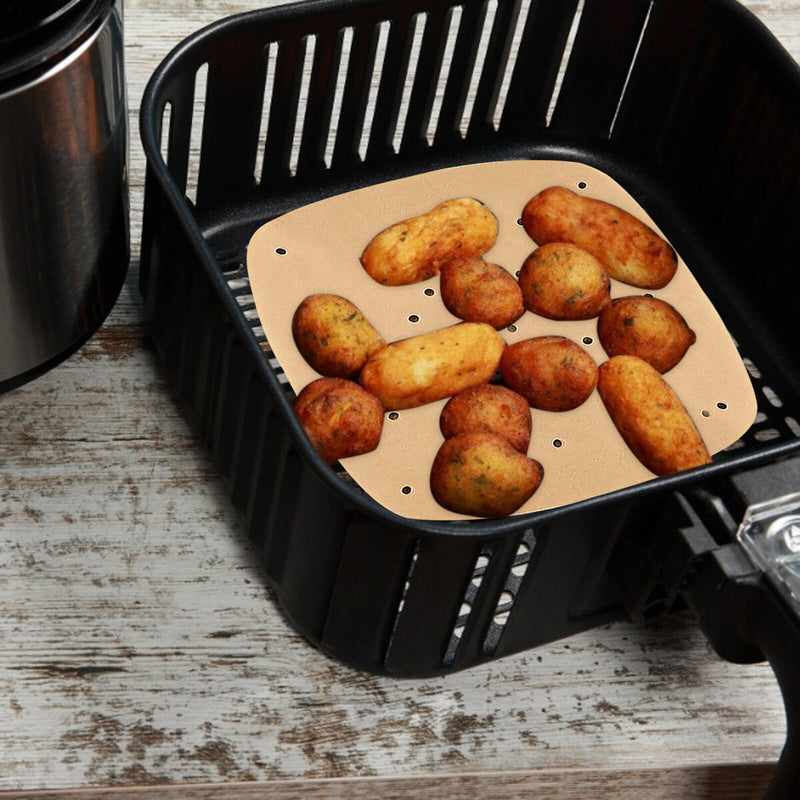 Air Fryer Parchment Paper Liners Non-Stick Mat Square Air Fryer Sheets