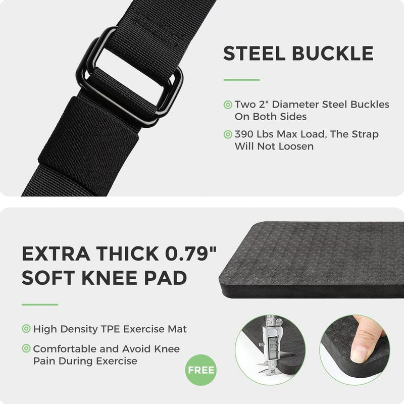 Resistance Bands Training Set Workout Exercise Sport Fitness Yoga Sit-up Assist^