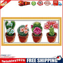 Cactus 14CT Stamped Cross Stitch Kits Sewing Needlework Embroidery (J171)