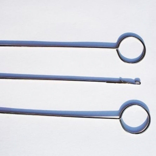 1PCS Metal Loop Turner Hook With Latch For Turning Tubes Fabric S9X2 S5N6 H9S4