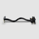 Ribbon Extension Cable Male-to-Female PCI-E3.0 1X Adapter Cable (90-Degree)