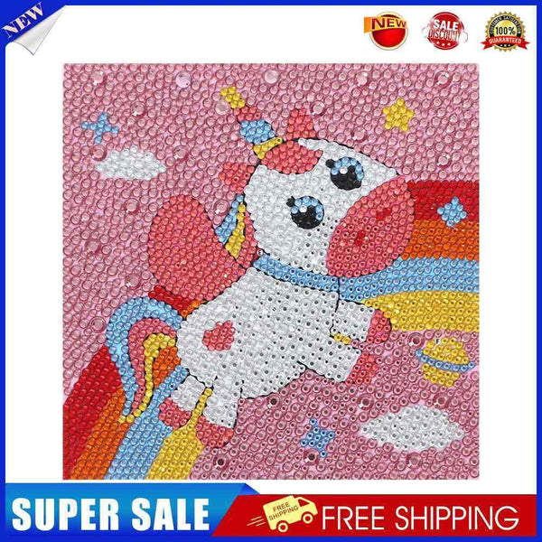 DIY Diamond Painting Full Round Crystal Drill Animal Decor for Kids (DX062)