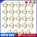 Place Card Holder 24 Pack Picture Display Table Number Stands - Triangle