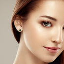 9 Pairs Christmas During Studs Earrings Snowflake Ear Dangles Fashion Jewelry