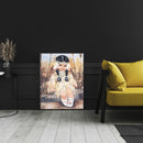 5D DIY Diamond Painting Kit Full Square Drill Cartoon Ethnic Girl Mosaic Pict