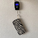 Women Animal Tassel Wallet Velvet Daily Purse Money Card Holder Long Clutch Bags