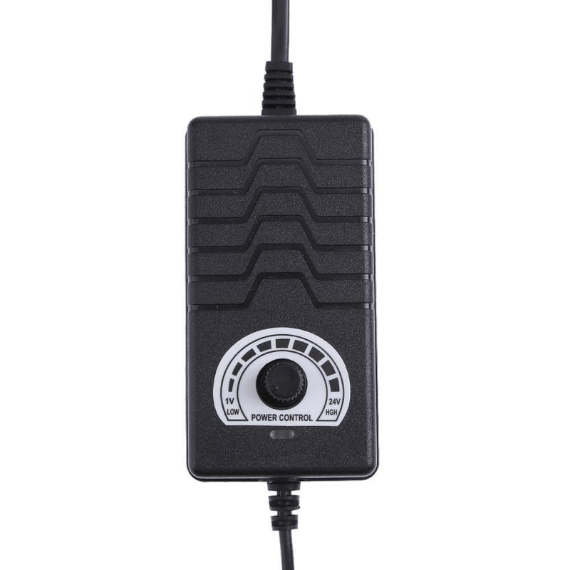AC to DC Adapter 3-24V 2A Adjustable Power Supply Motor Speed Controller US
