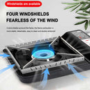 Fire Gas Furnace Stoves Detachable Windproof Wind Shield for Outdoor Camping