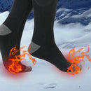 Breathable Electric Heating Socks Winter Anti-Cold Foot Heated Thermal Stockings