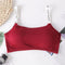 Wrap Chest Sportswear Push Up Fitness Bra Letter Sports Bra Cropped Top