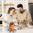 Stainless Steel Roasting Meat Spit Skewer Kitchen Supplies Meat Spit Stand