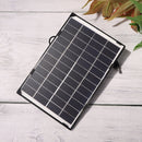 6W 12V Camera Surveillance Solar Panel Outdoor Portable Light Lamp Power Su