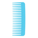 Smooth Comb Portable Wide Tooth Hairdressing Comb Flat Comb (Sky Blue) Newly