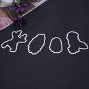 Silicone Stamp + Cutting Dies Stencil Frame Scrapbook Christmas